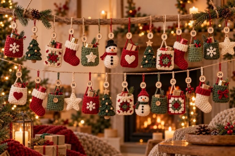 Crochet Advent Calendar 2026: 24 Easy Ideas for Every Day of December