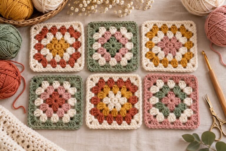 How to Crochet a Granny Square (Easy Step-by-Step for Beginners)