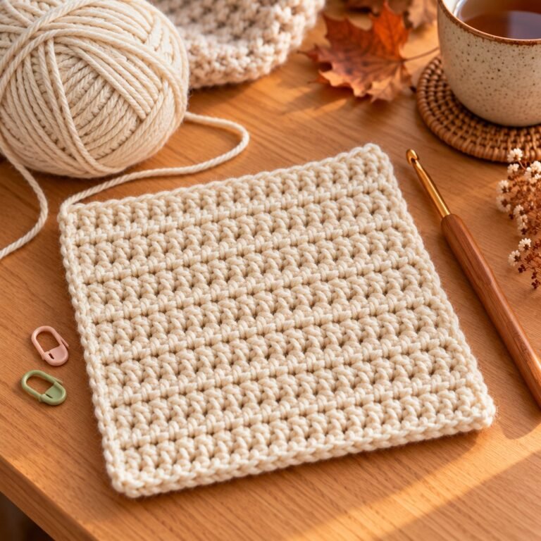 How to Half Double Crochet (HDC) for Beginners