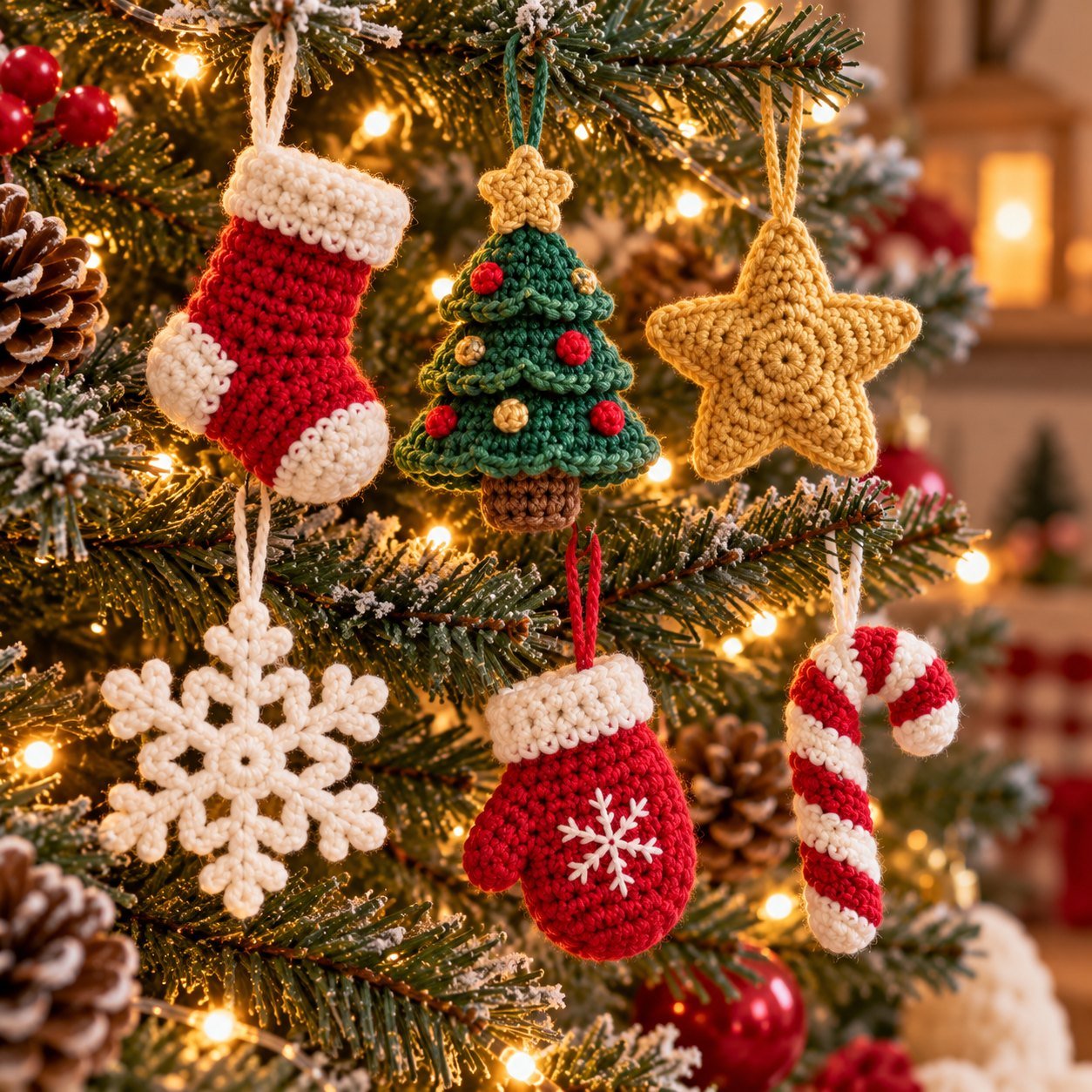 Mini Christmas Ornaments Bundle (6 Patterns) photo 2