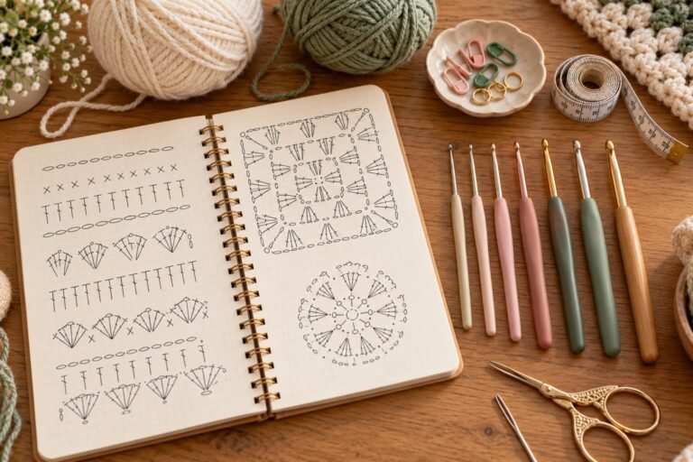 US vs UK Crochet Terms: Conversion Chart (Stitches, Yarn & Hooks)